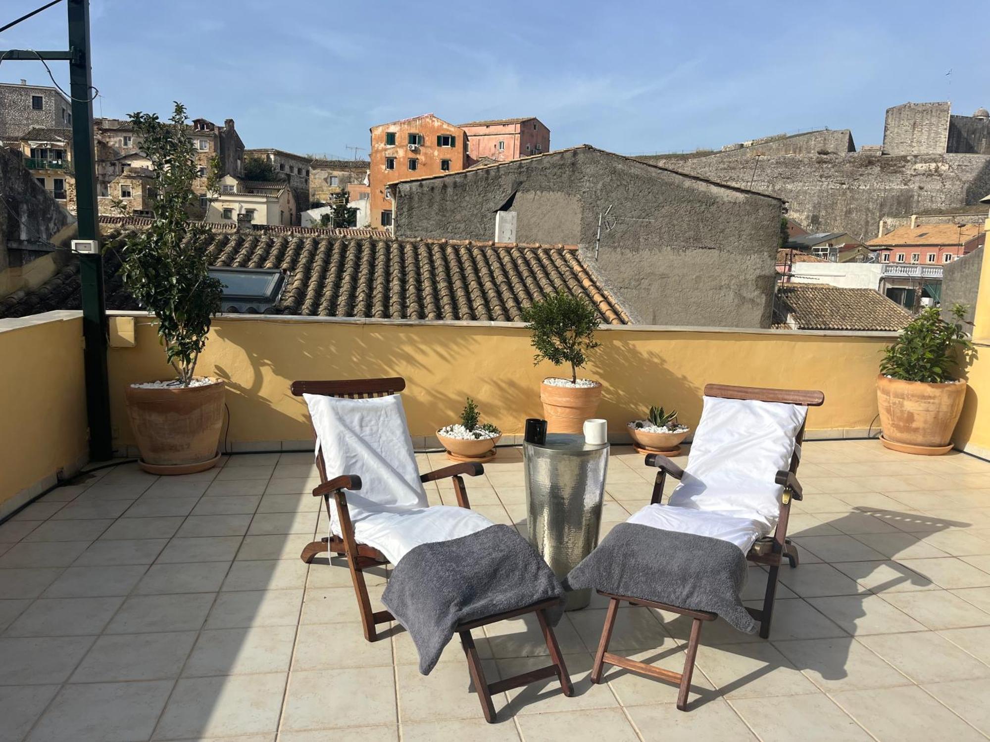 Corfu Old Town Phaeacian Hospitality Apartment Bagian luar foto